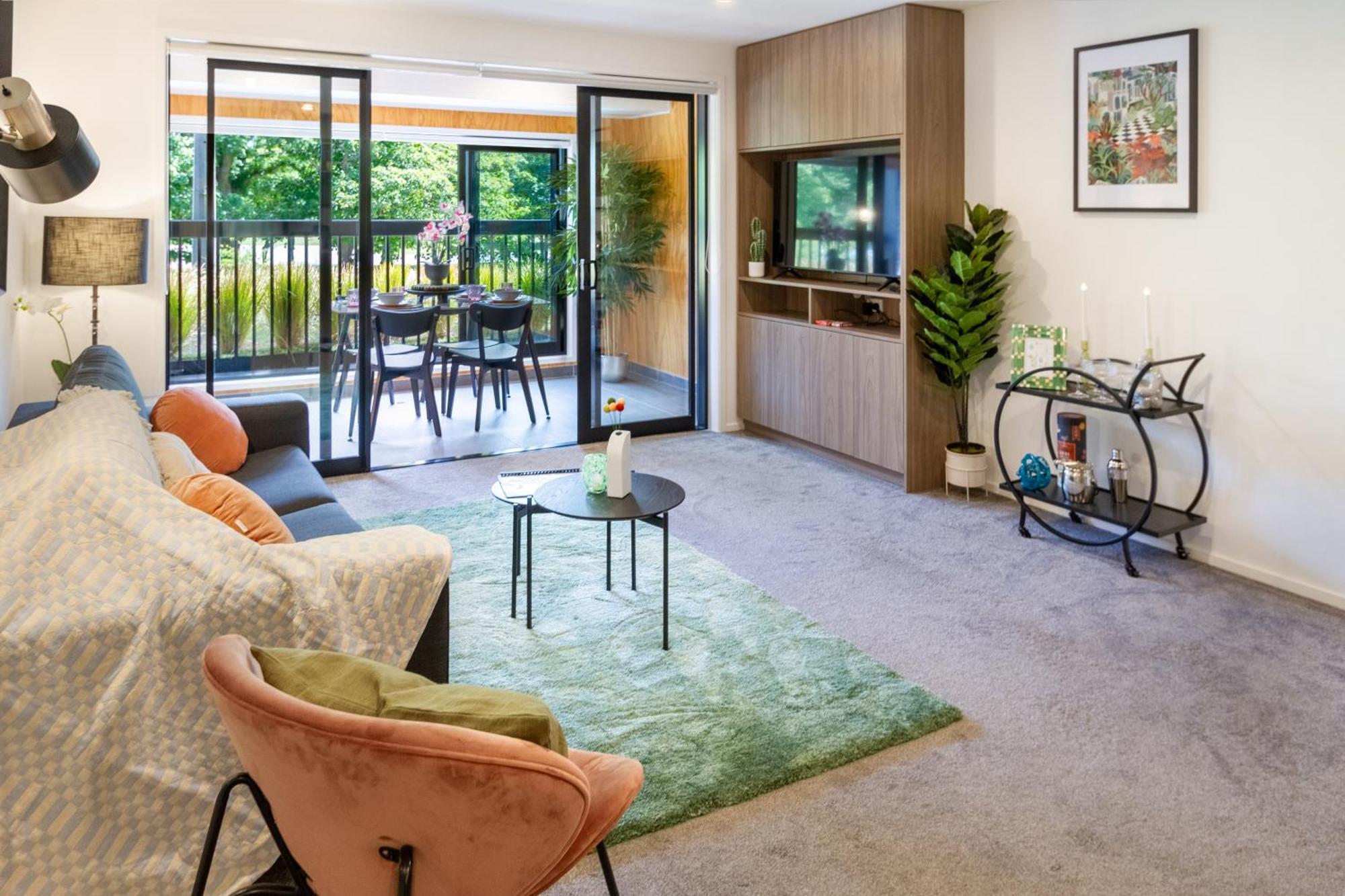 Cozy 1-Bed Apartment With Park Views, Sleeps 4 Christchurch Ngoại thất bức ảnh